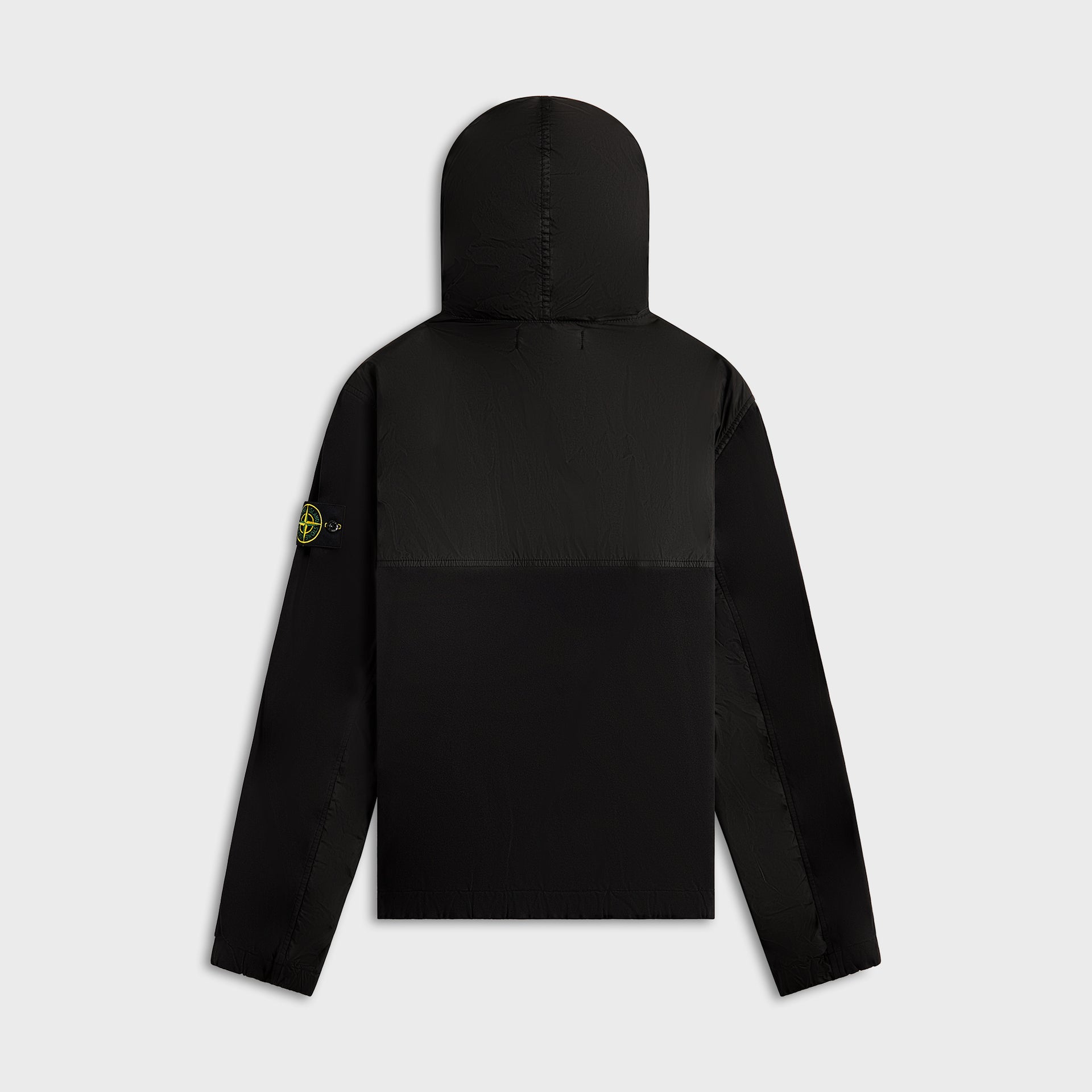 Stone Island Garment Dyed Crinkle Reps Nylon Jacket - Black