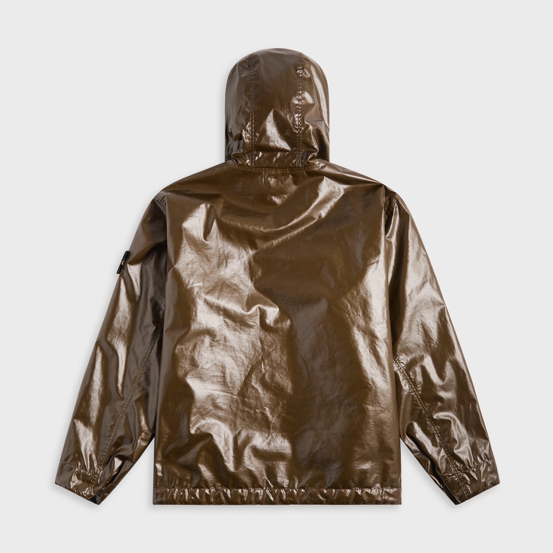 Stone Island Mussola GommatainTc Garment Dyed Jacket in Antique Rose