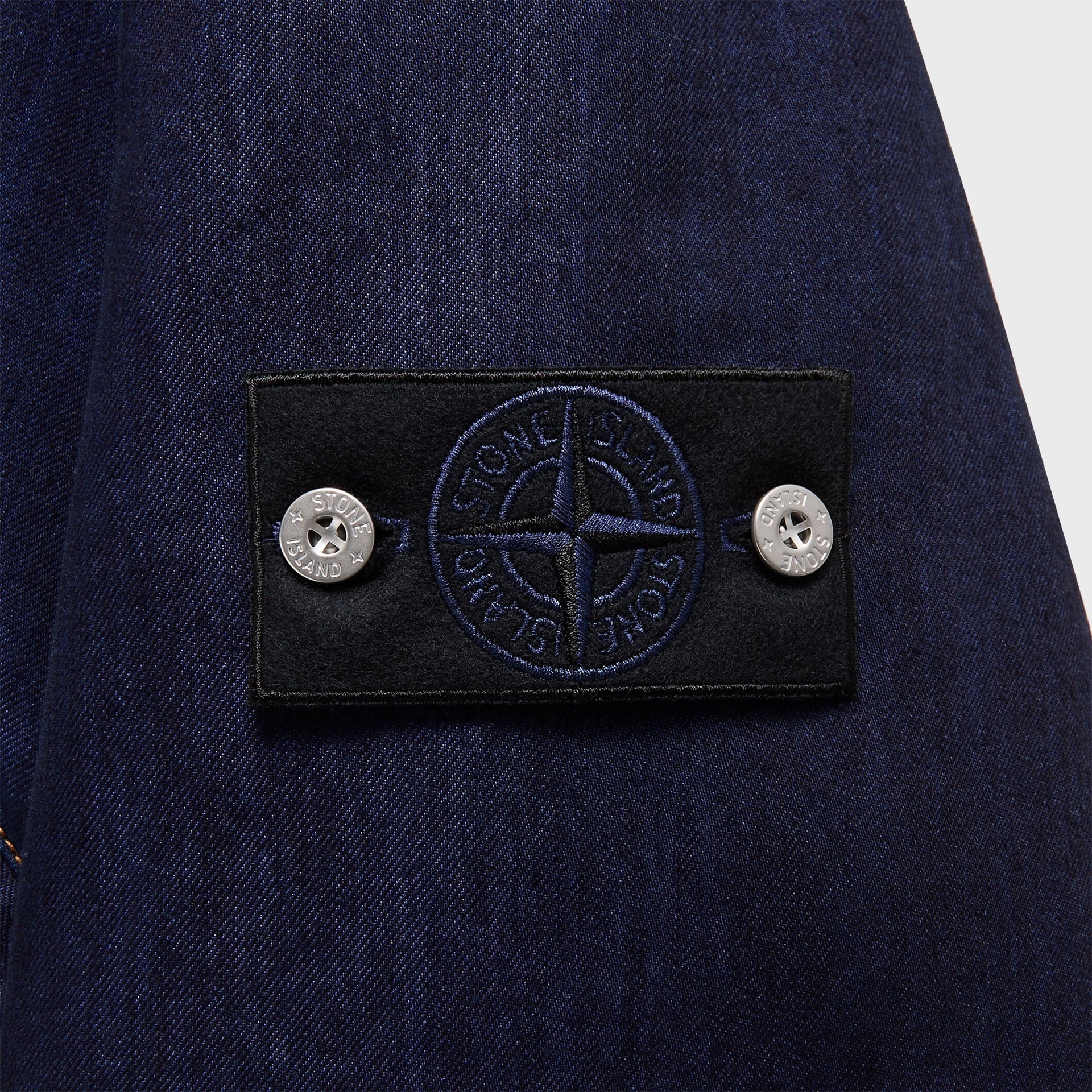 Stone Island Short Parka - Blue