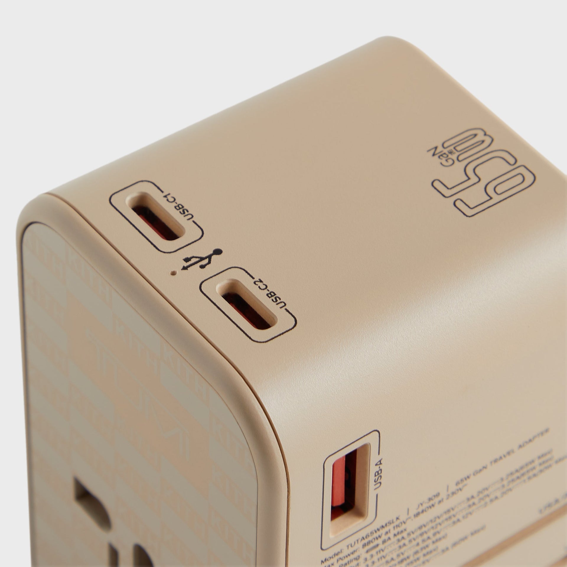 Kith for TUMI 65W Universal Power Adapter - Quicksand - PH