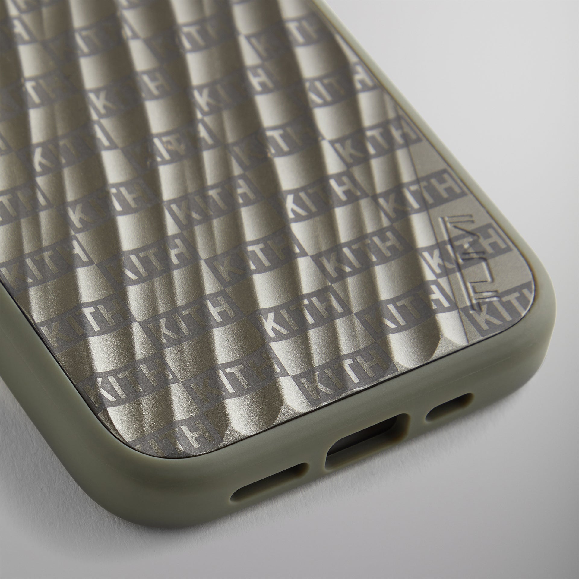 Kith for TUMI Aluminum iPhone 15 Pro Case - Plaster