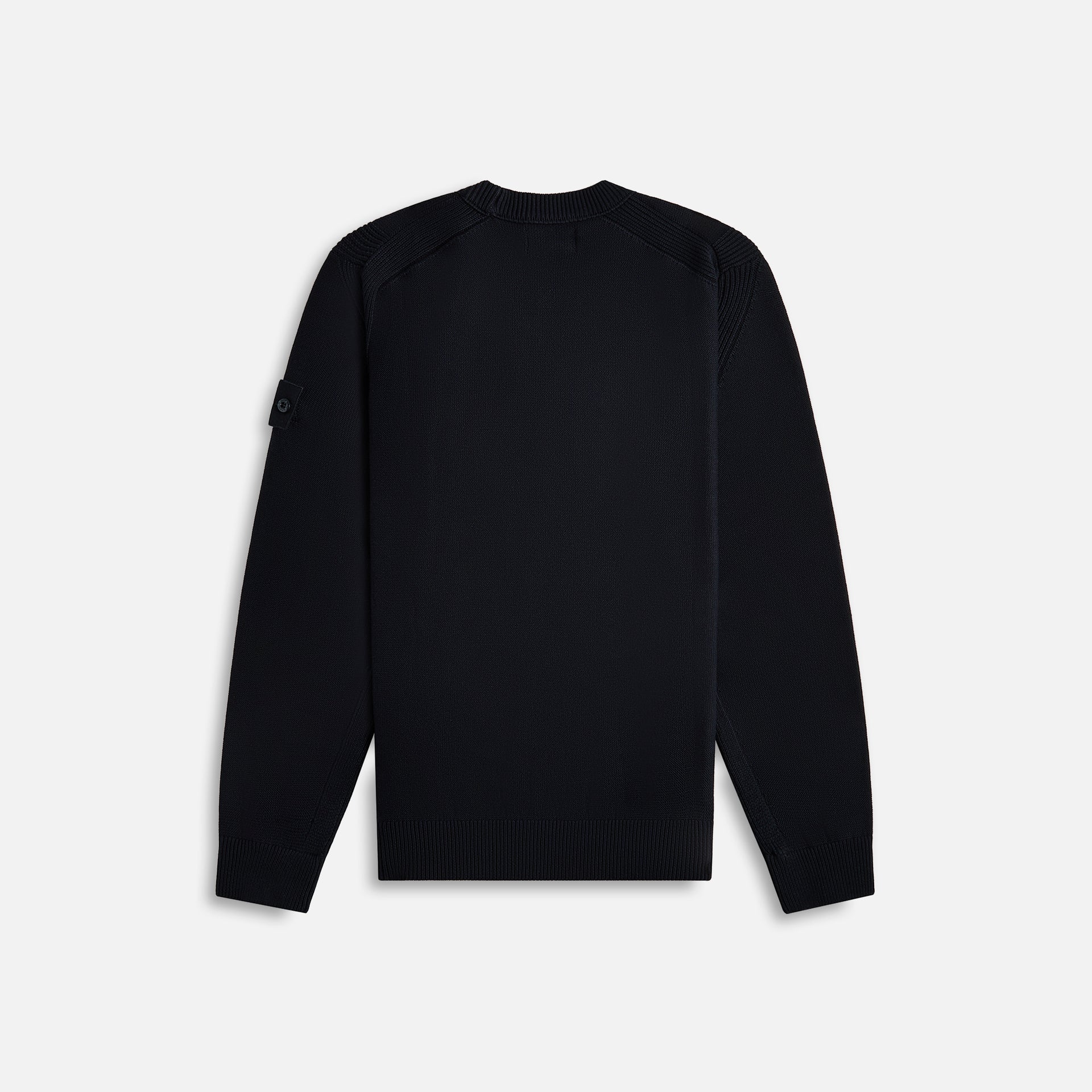 Stone Island Cotton Cashmere Ghost Piece Crewneck - Navy Blue