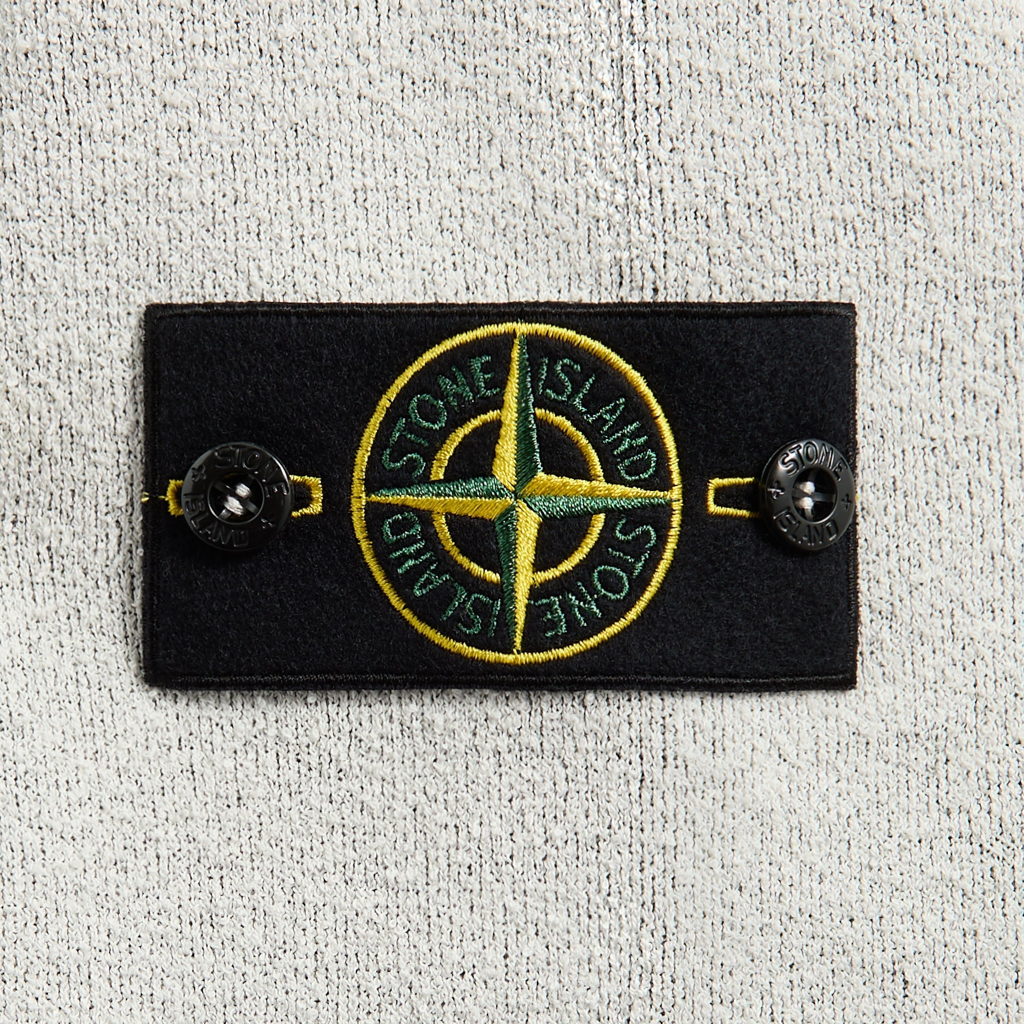 Stone Island Double Face Bi-Color Cotton Nylon Crewneck Stone Island Double Face Bi-Color Cotton Nylon Crewneck