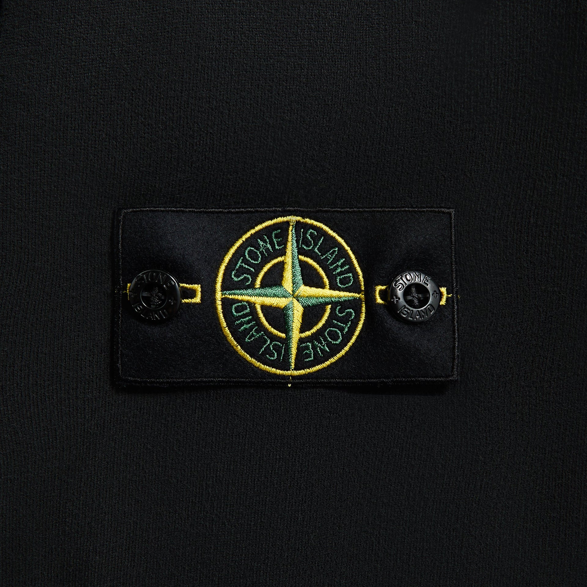 Stone Island Hoodie Sweater in Black