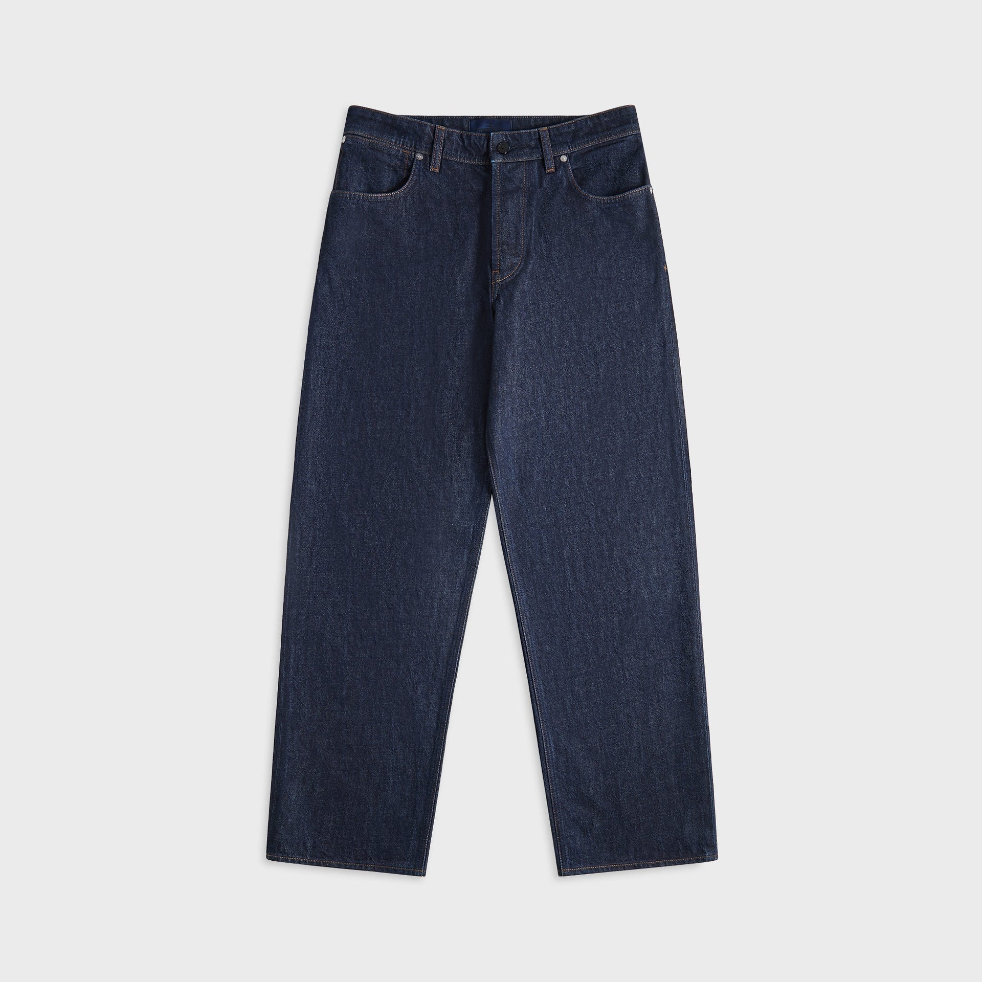 Stone Island Broken Twill Cotton Old Effect Pants - Blue