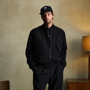 UrlfreezeShops & Giorgio Armani Bomber Jacket - Black