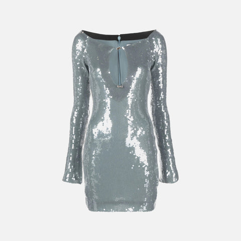 16 Arlington Solare Mini Dress - Dolphin