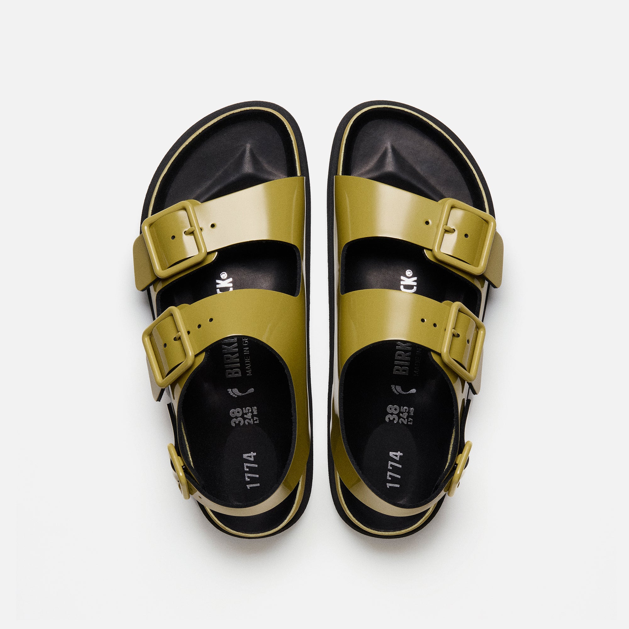 Birkenstock 1774 Milano - Golden Olive – Kith