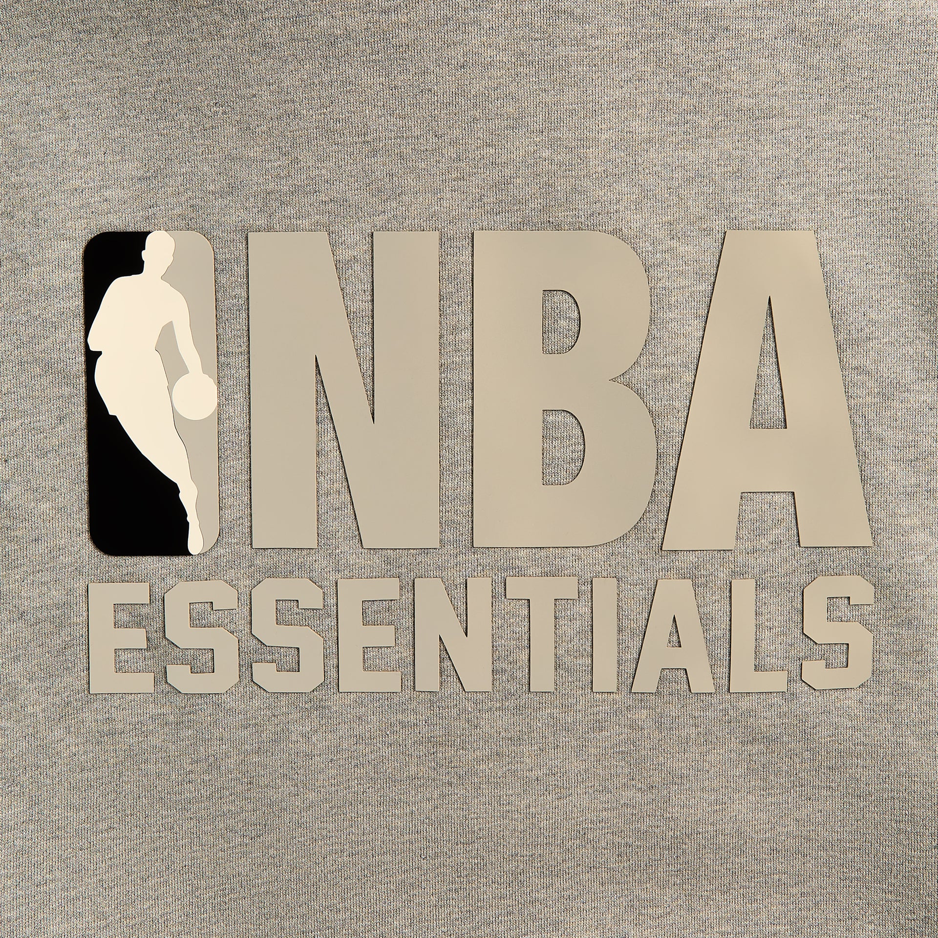 Essentials NBA Core Fleece Pull Over Hoodie - Warm Heather