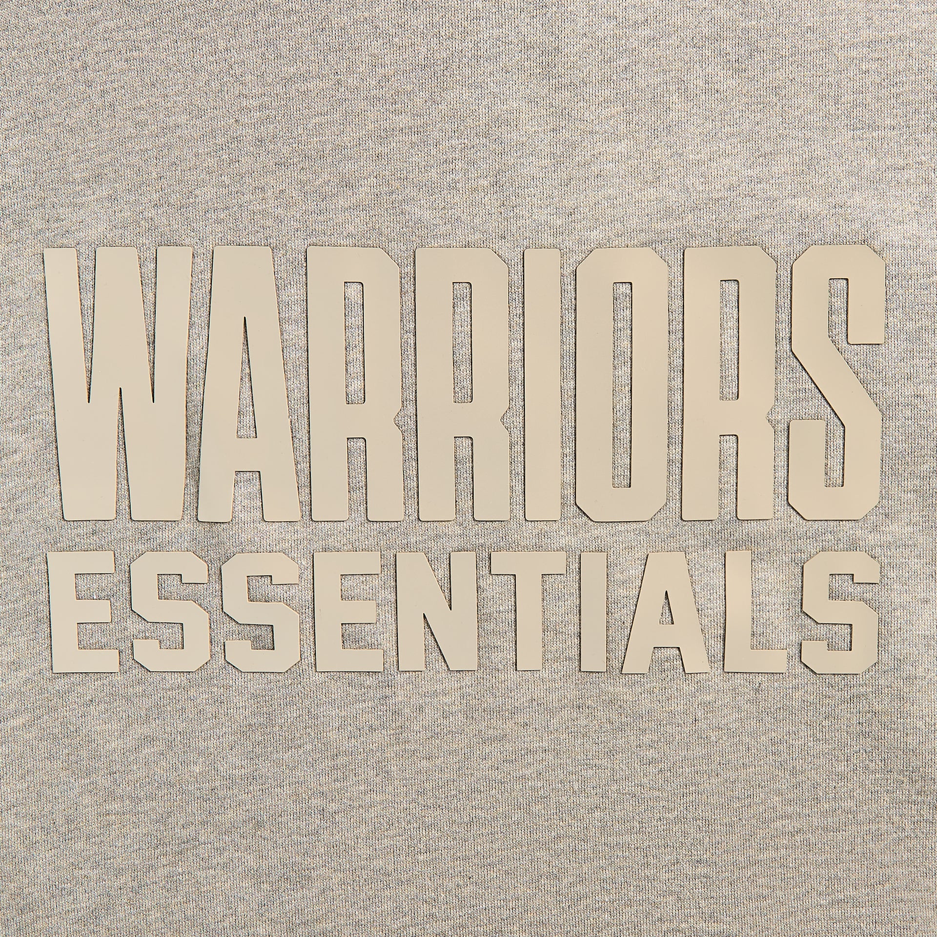 Essentials Warriors Core Fleece Pull Over Hoodie - Warm Heather / Blue