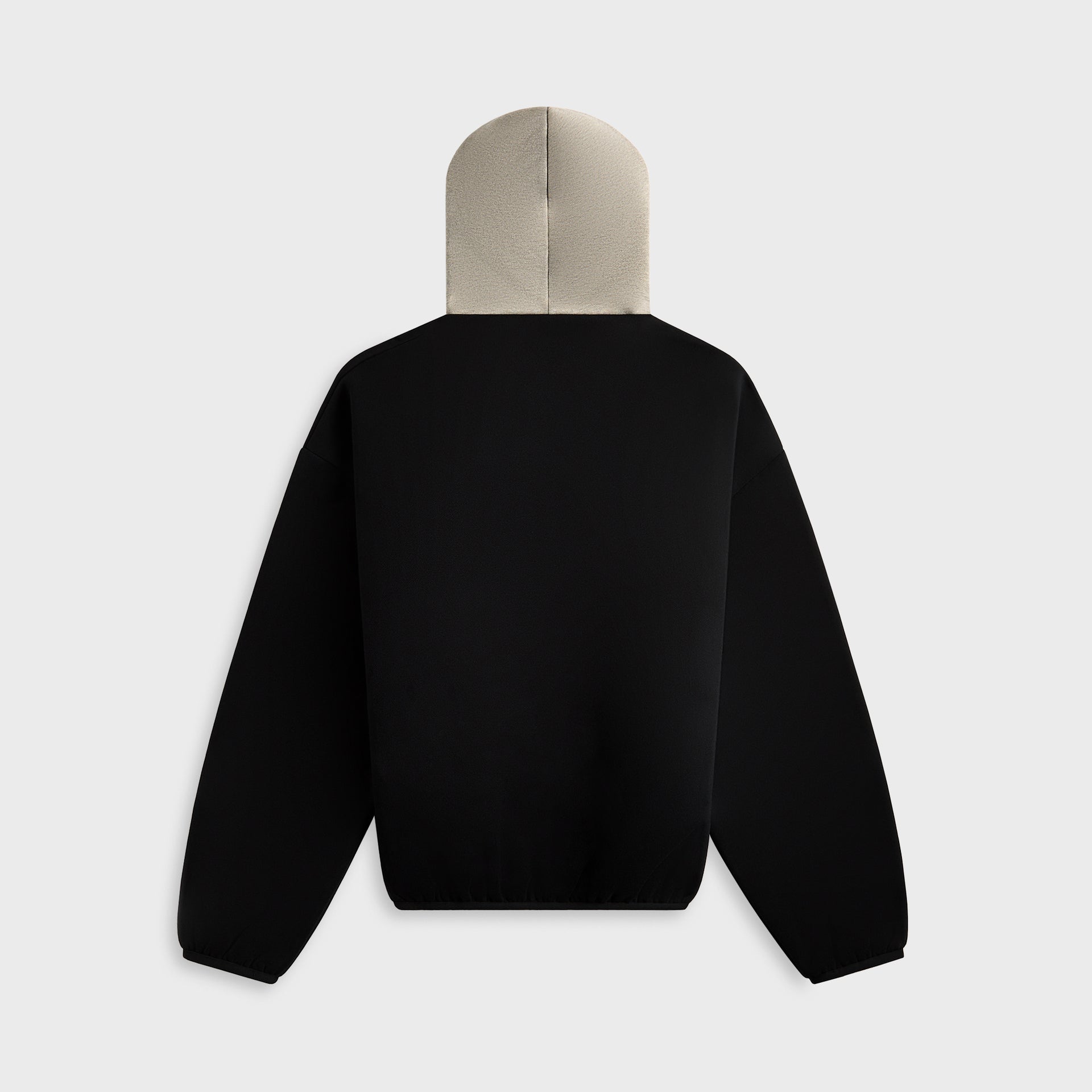 Essentials Nets Core Fleece Pull Over Hoodie - Black / Warm Heather