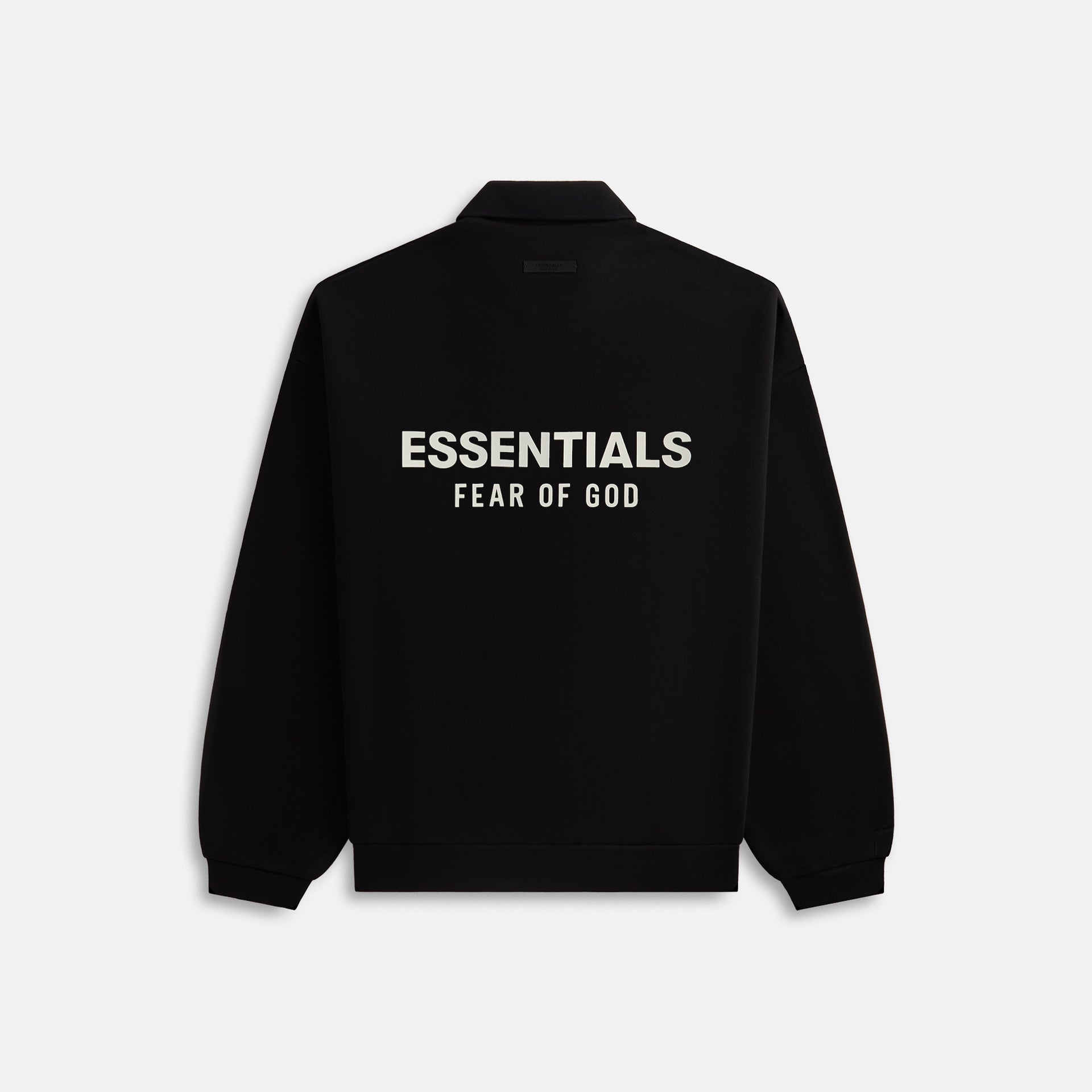 Essentials Fleece Polo - Black