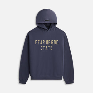 Essential Fleece Hoodie - Marine