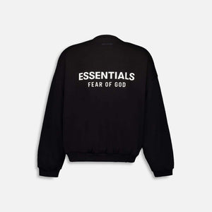 Essentials Fleece Crewneck - Black