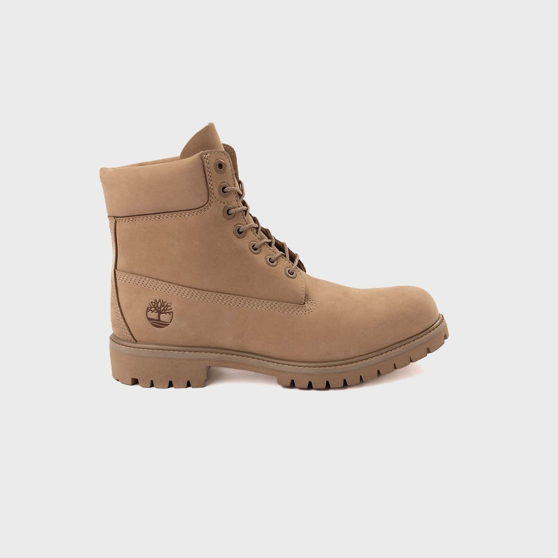 Timberland Premium 6-Inch Lace Waterproof - Beige Nubuck