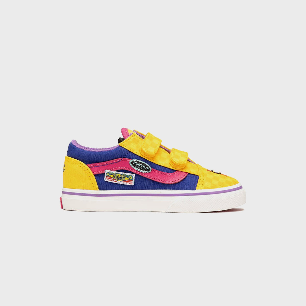 VANS x KPop Demon Hunters TD Old Skool V - Purple / Yellow / Pink