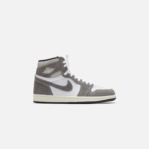 Nike Air Jordan 1 Retro Mid Smoke Grey White Black UK 3 US 3.5 New