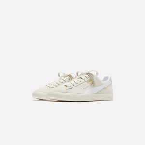 Puma Clyde PRM - Frosted Ivory / White