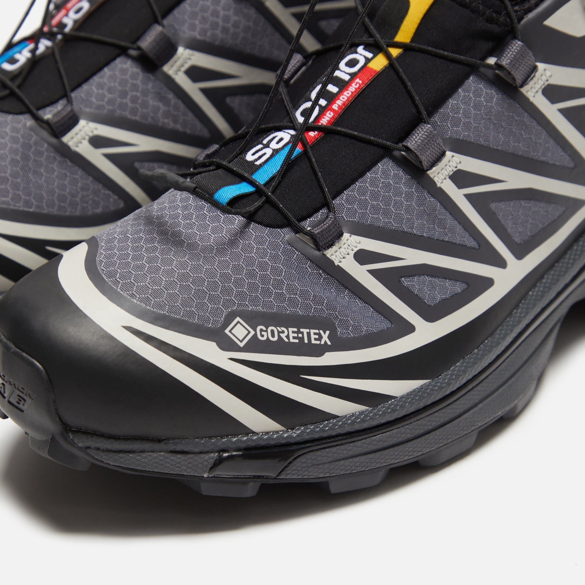 Salomon XT-6 GTX - Black / Ebony / Lunar Rock – Kith