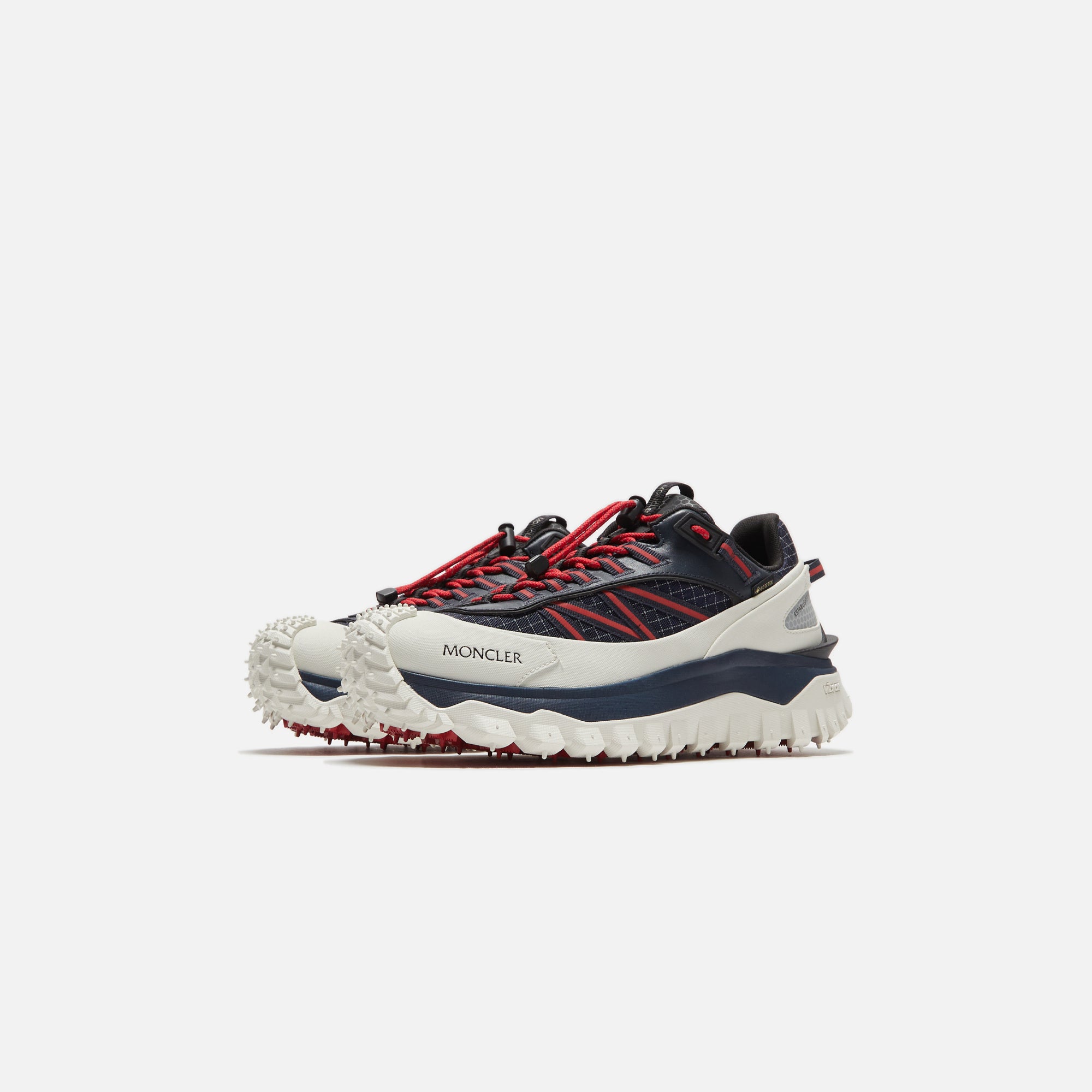 Moncler Trailgrip GTX Low Top Sneakers - Navy / White / Red – Kith