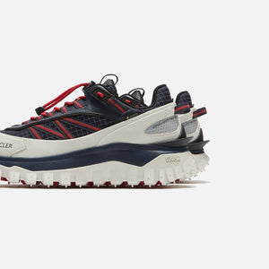 Moncler Trailgrip GTX Low Top Sneakers - Navy / White / Red