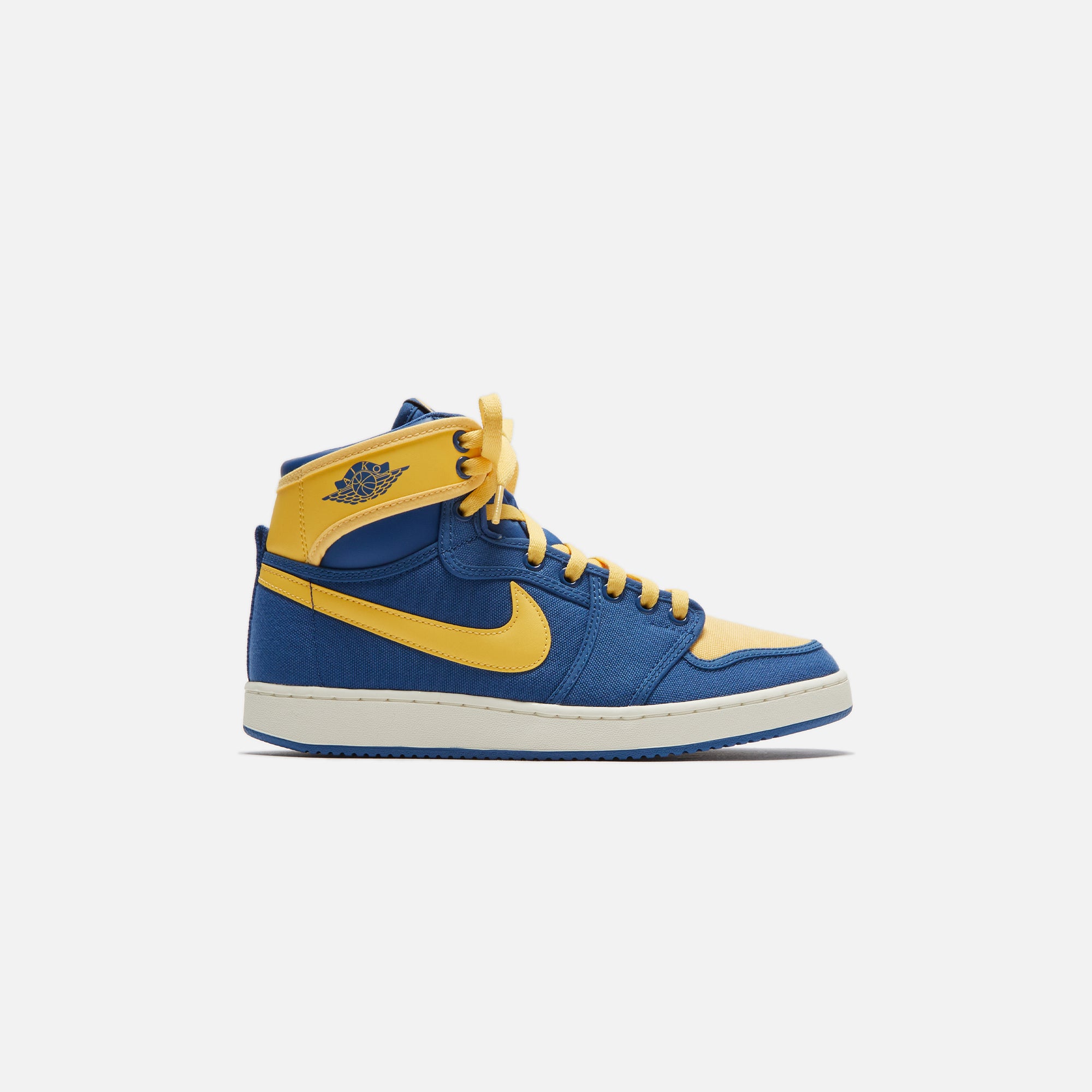 Nike Air Jordan KO 1 - True Blue Topaz / Gold Sail – Kith