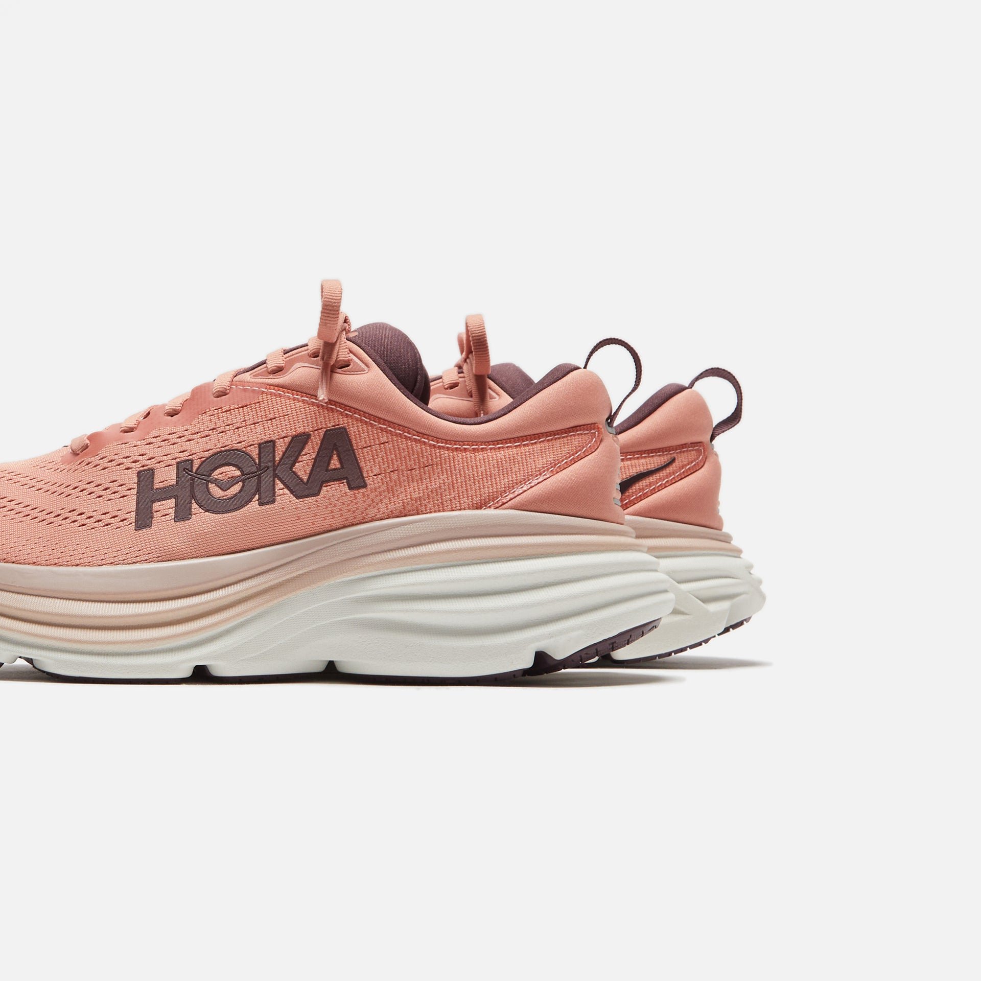 HOKA WMNS Bondi 8 - Earthenware / Pink Clay