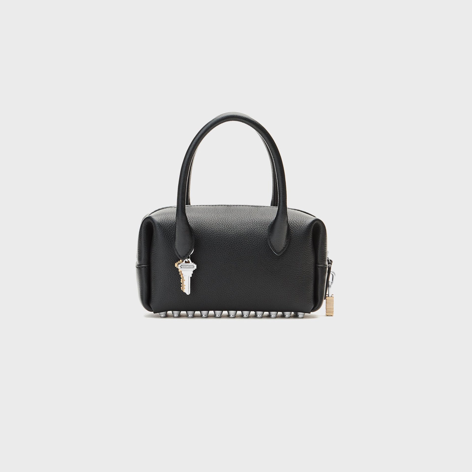 Alexander Wang Roux Small Tip Handle Bag With Srap in Black