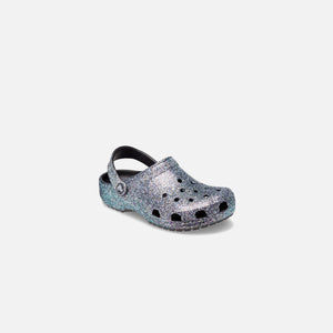 Crocs Pre-School Classic Glitter Clog Kids - Glitter Multi / Black