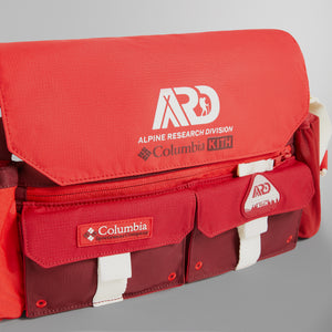 Kith x Columbia Hip Pack Bright Red