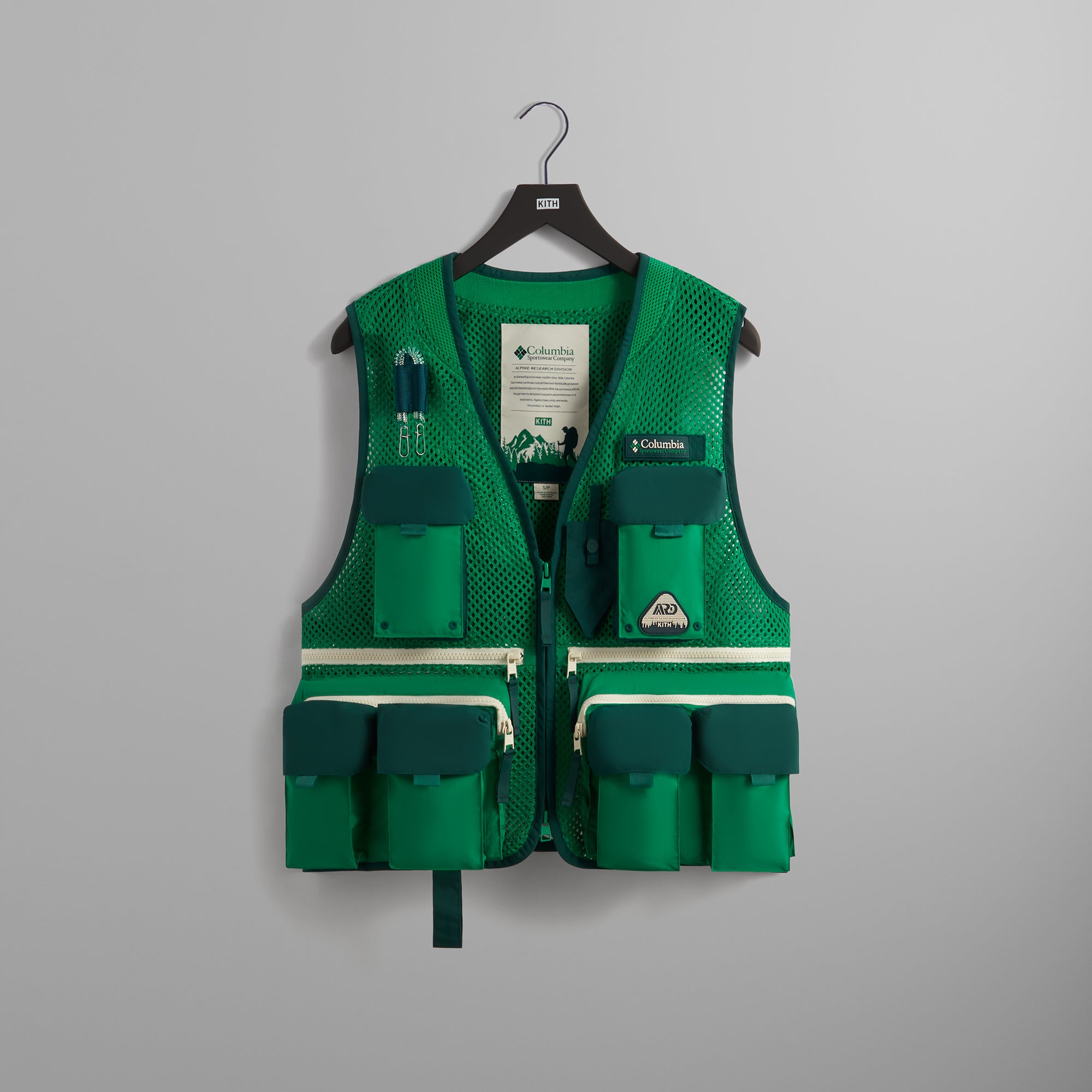 Kith for Columbia Utility Vest - Bamboo Forest