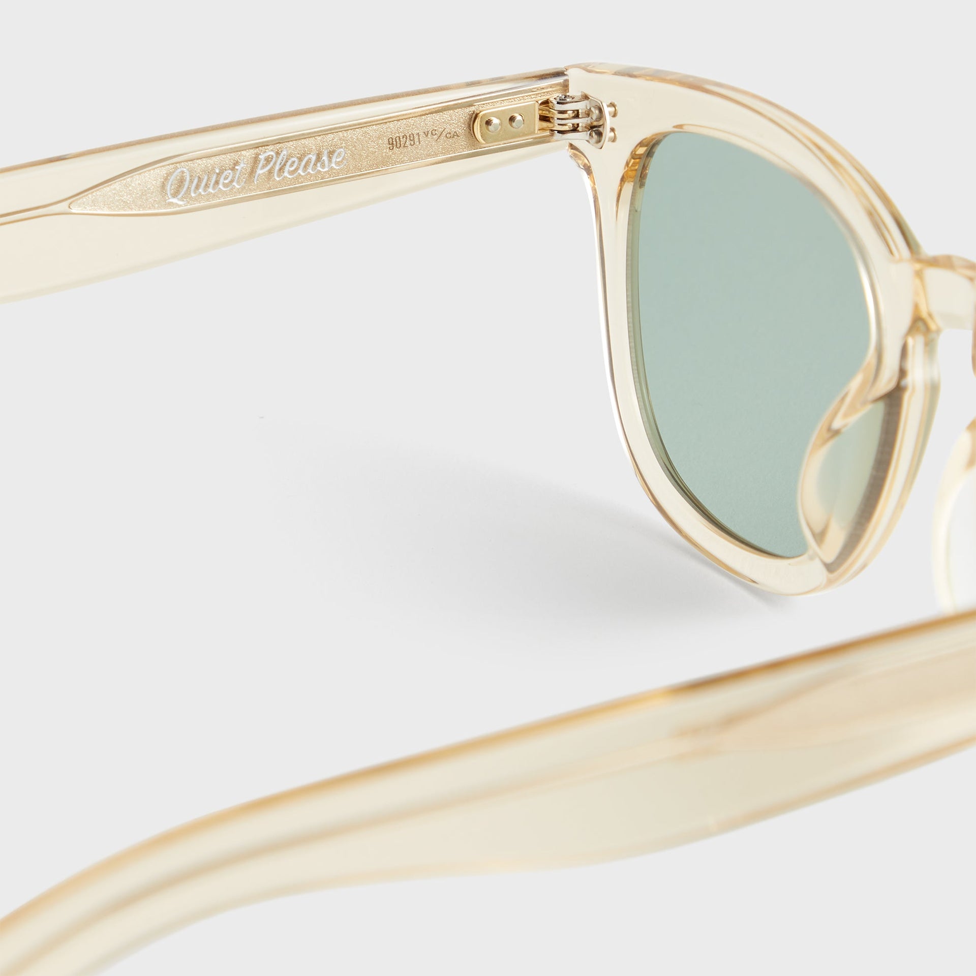 Kith for Garrett Leight Kinney II - Champagne / Aqua PH