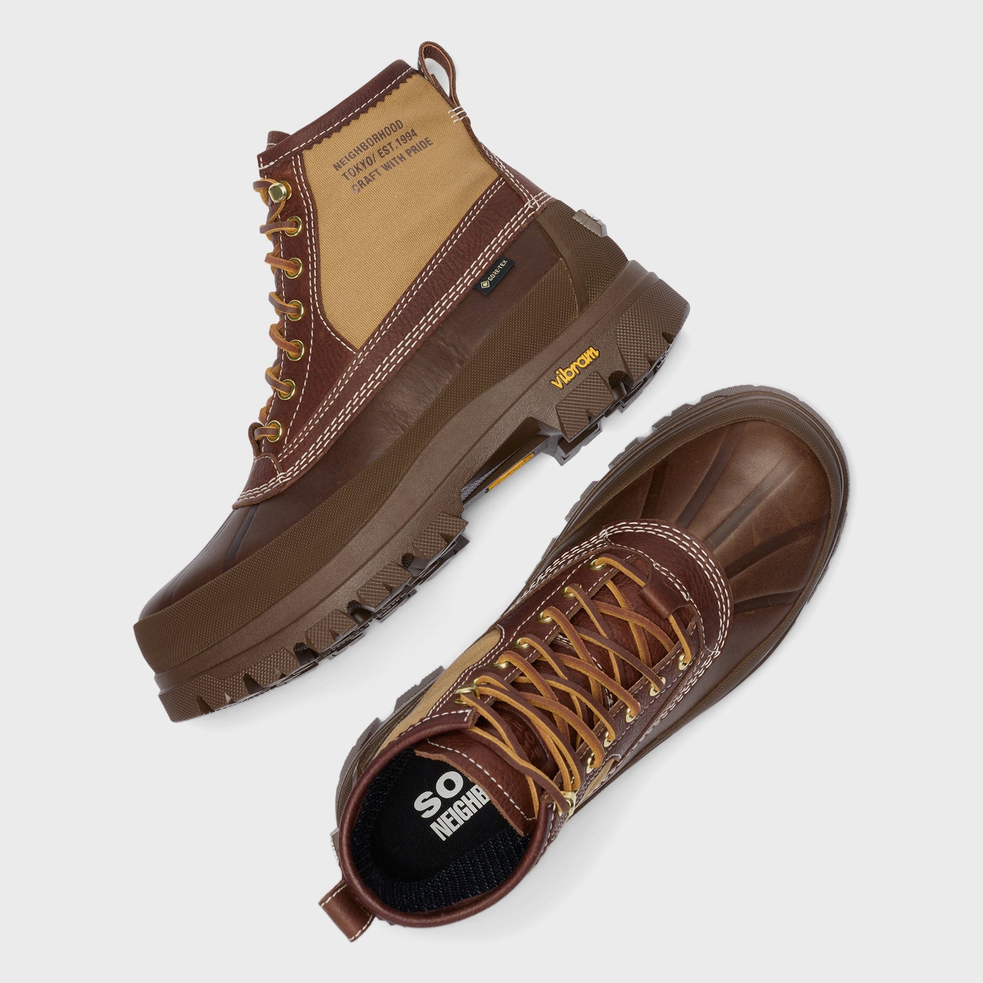 Sorel NBHD Daystorm GTX - Dark Amber / Sea Salt