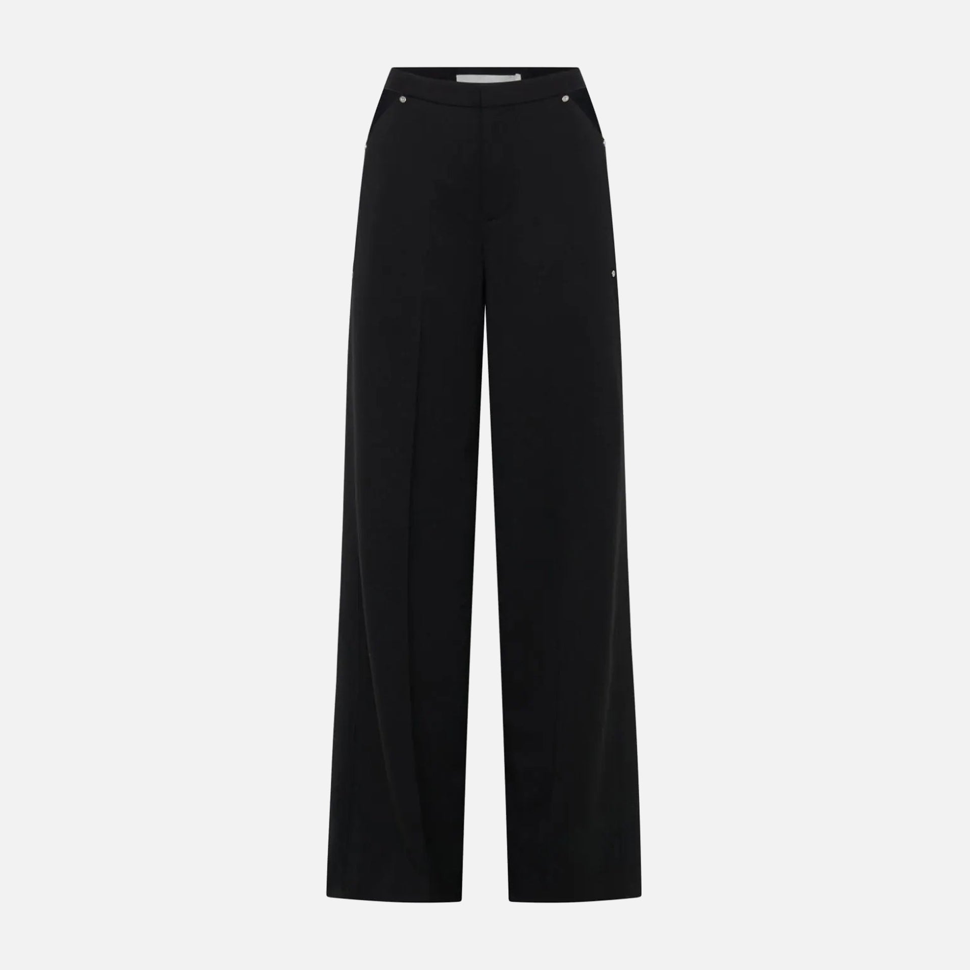 Dion Lee Pierced Stud Trouser - Black