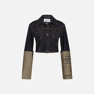Jean Paul Gaultier Denim Jacket with 325 - Indigo