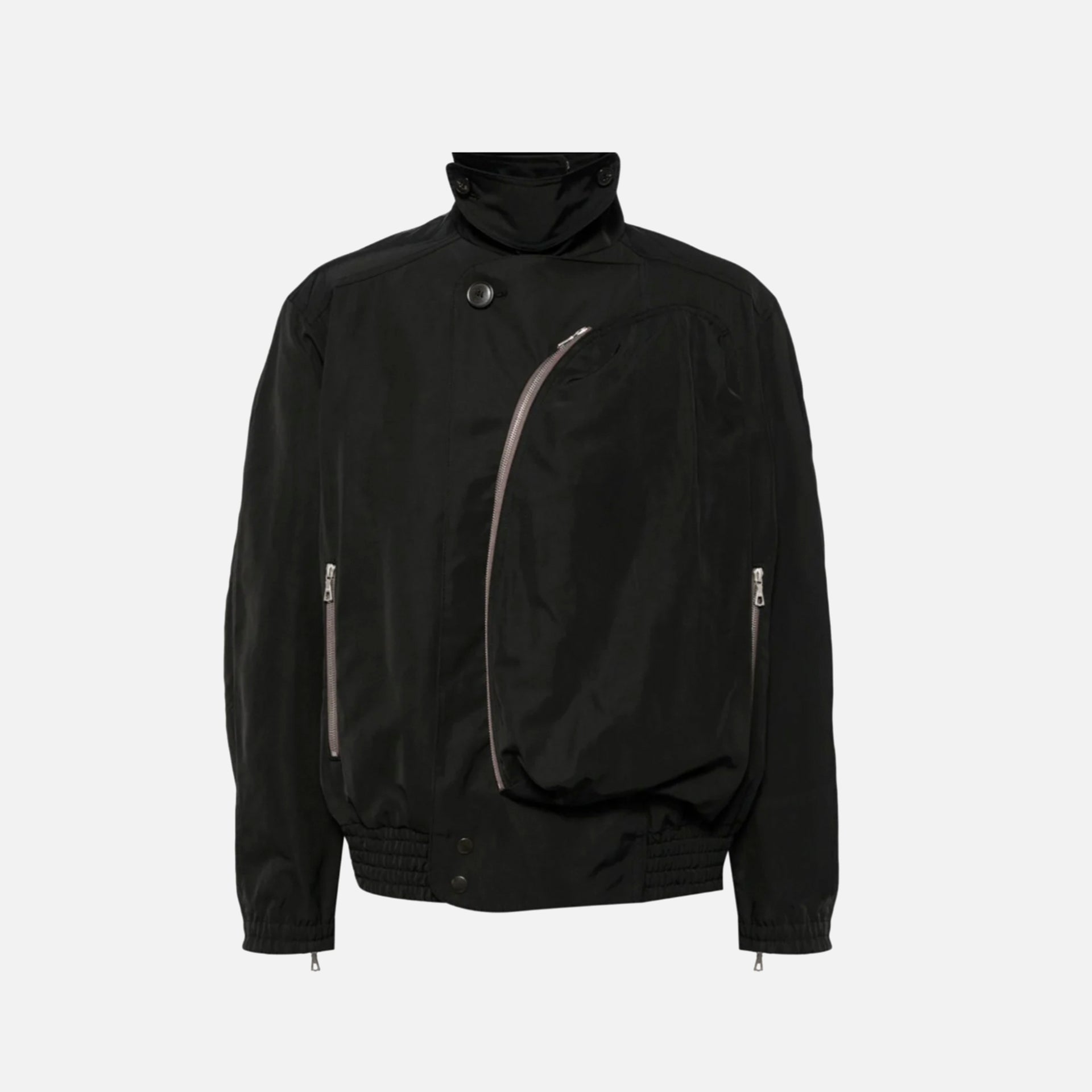 Dries Van Noten Viller 9102 M.W.Jacket iridescente - Black