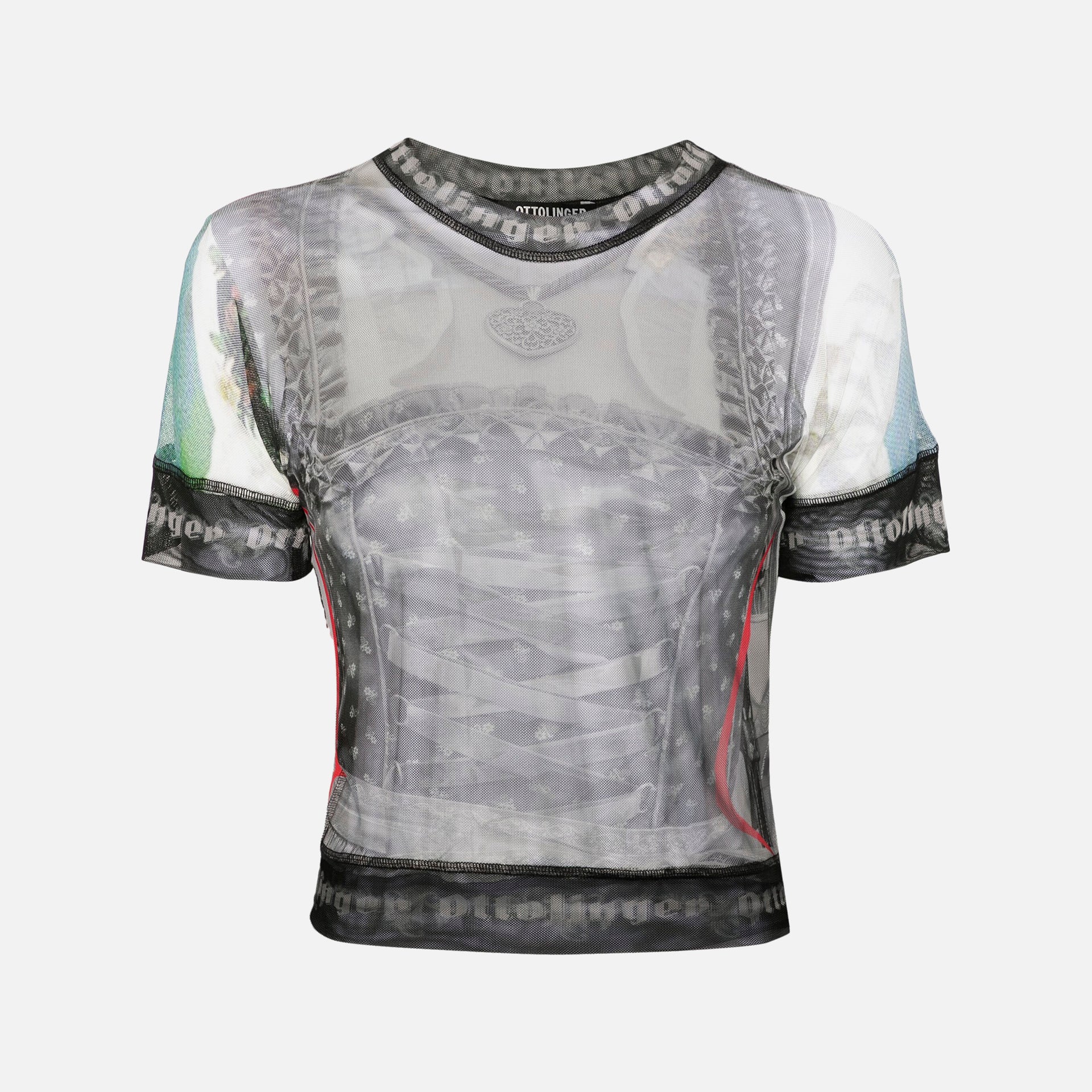 Ottolinger Mesh Tee - Dirndl Print