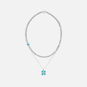 SSIL Clover Necklace - Blue