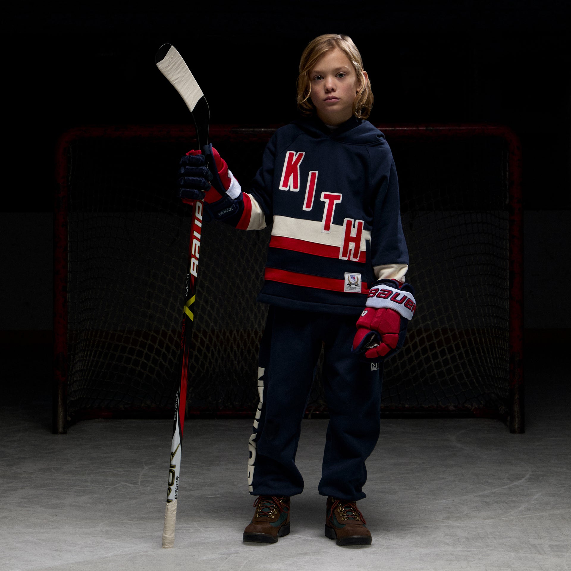 Kith Kids for the New York Rangers New York Nelson Sweatpant - Nocturnal