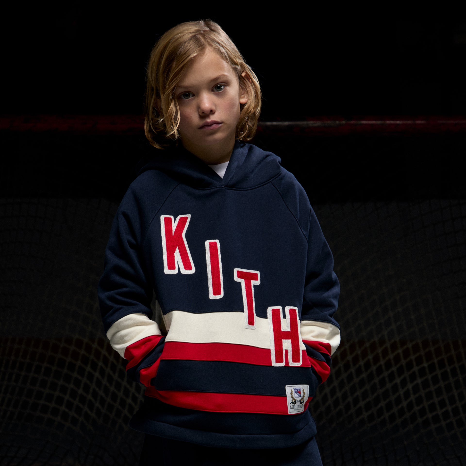 Kith Kids for the New York Rangers New York Nelson Sweatpant - Nocturnal