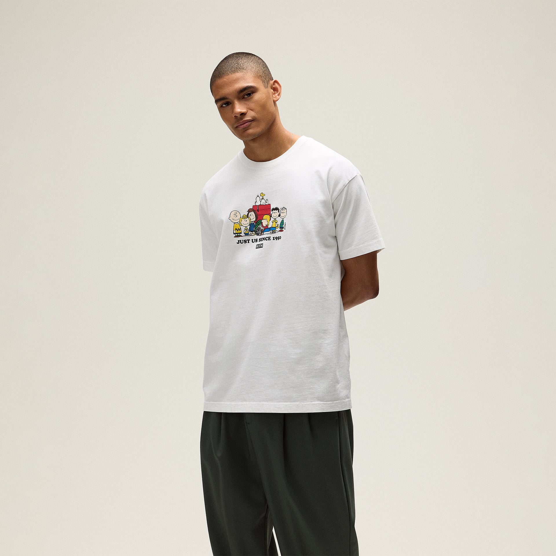 Kith for Peanuts Just Us Since 1950 Tee - White