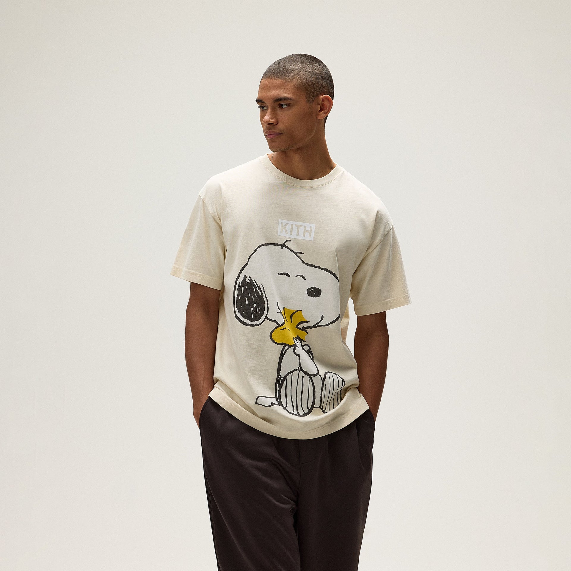 Kith for Peanuts Hug Vintage Tee - Sandrift PH
