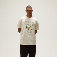 Kith for Peanuts Snoopy Just Us Tee - Sandrift