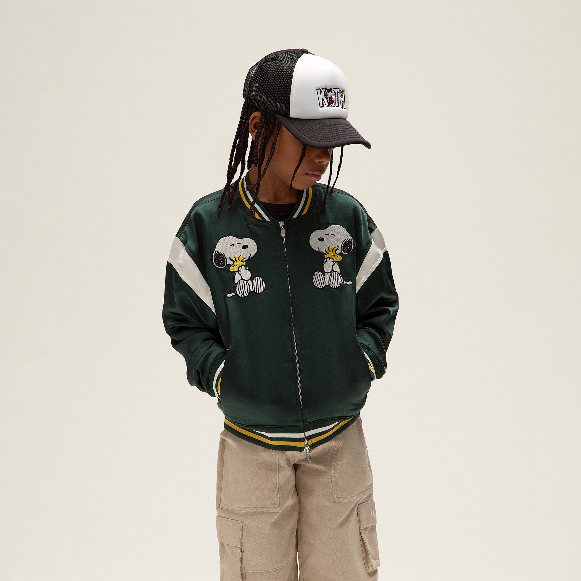 Kith Kids for Peanuts Souvenir Jacket - Stadium