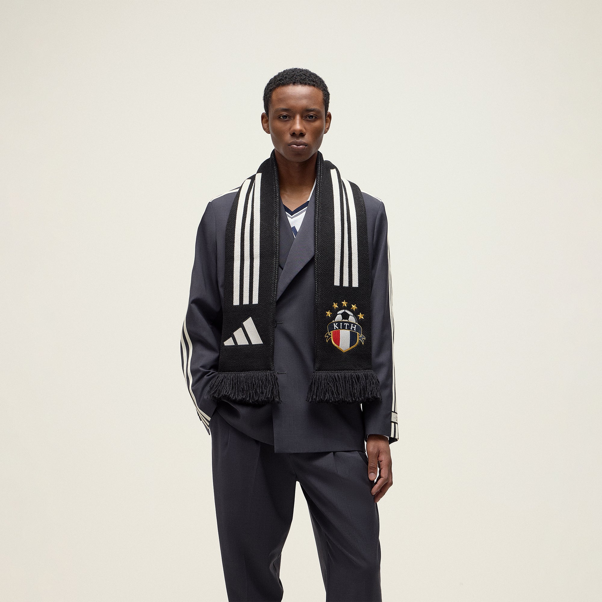 Kith for adidas Football Scarf - Black