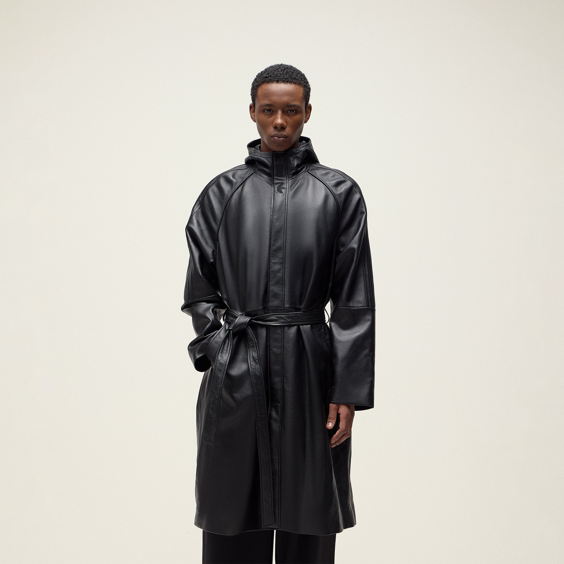 Kith for adidas Football Stadium Coat in Black