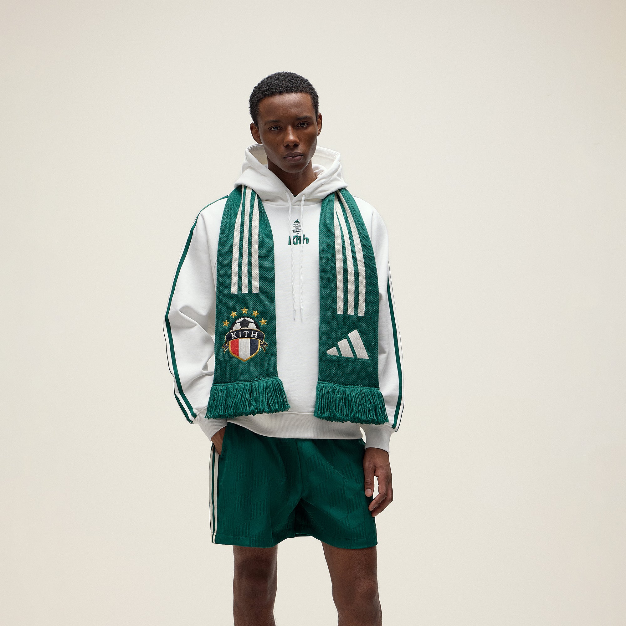 人気の春夏 adidas for Kith Football Green - Top Suit Track トップス