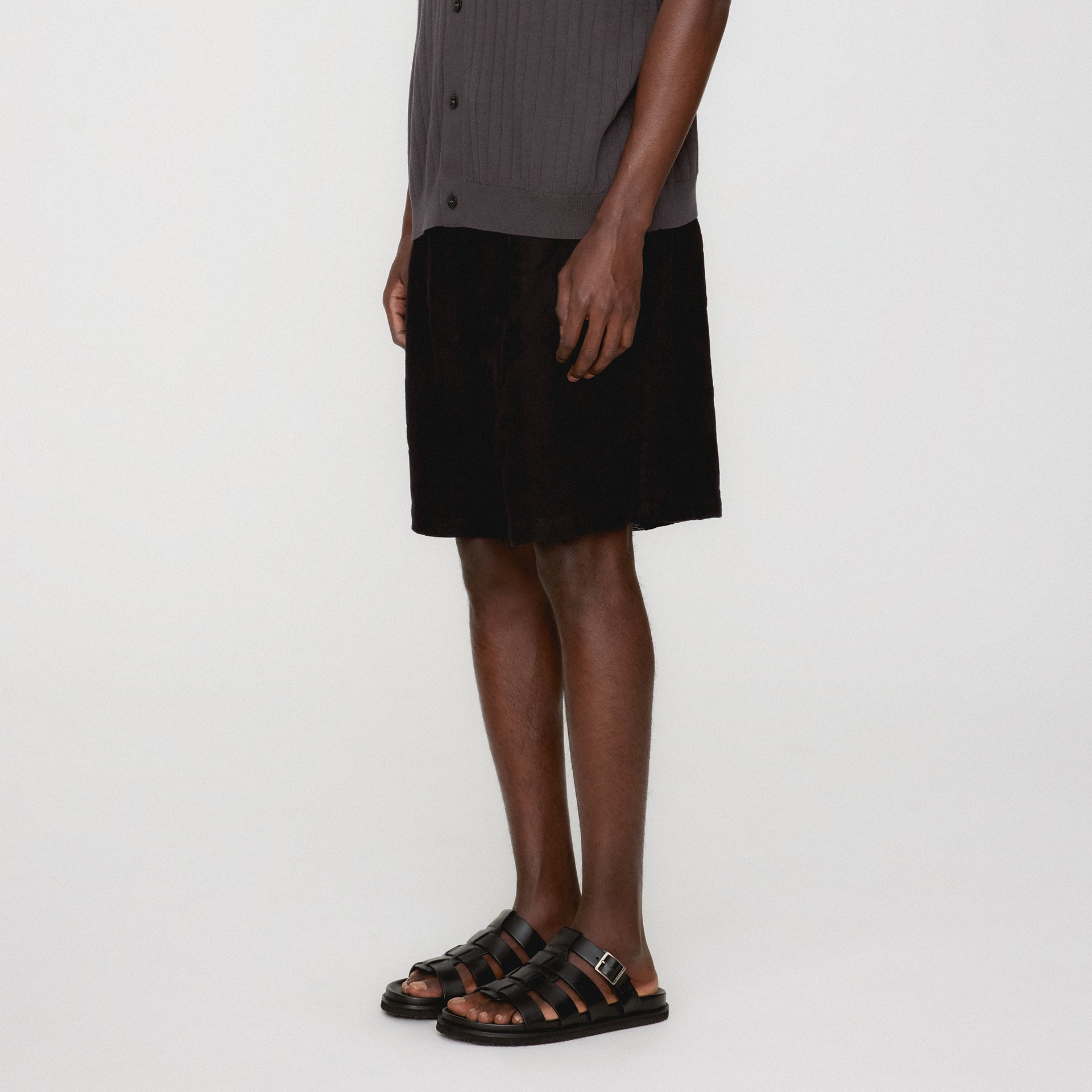 Kith Lace Lewis Short - Black