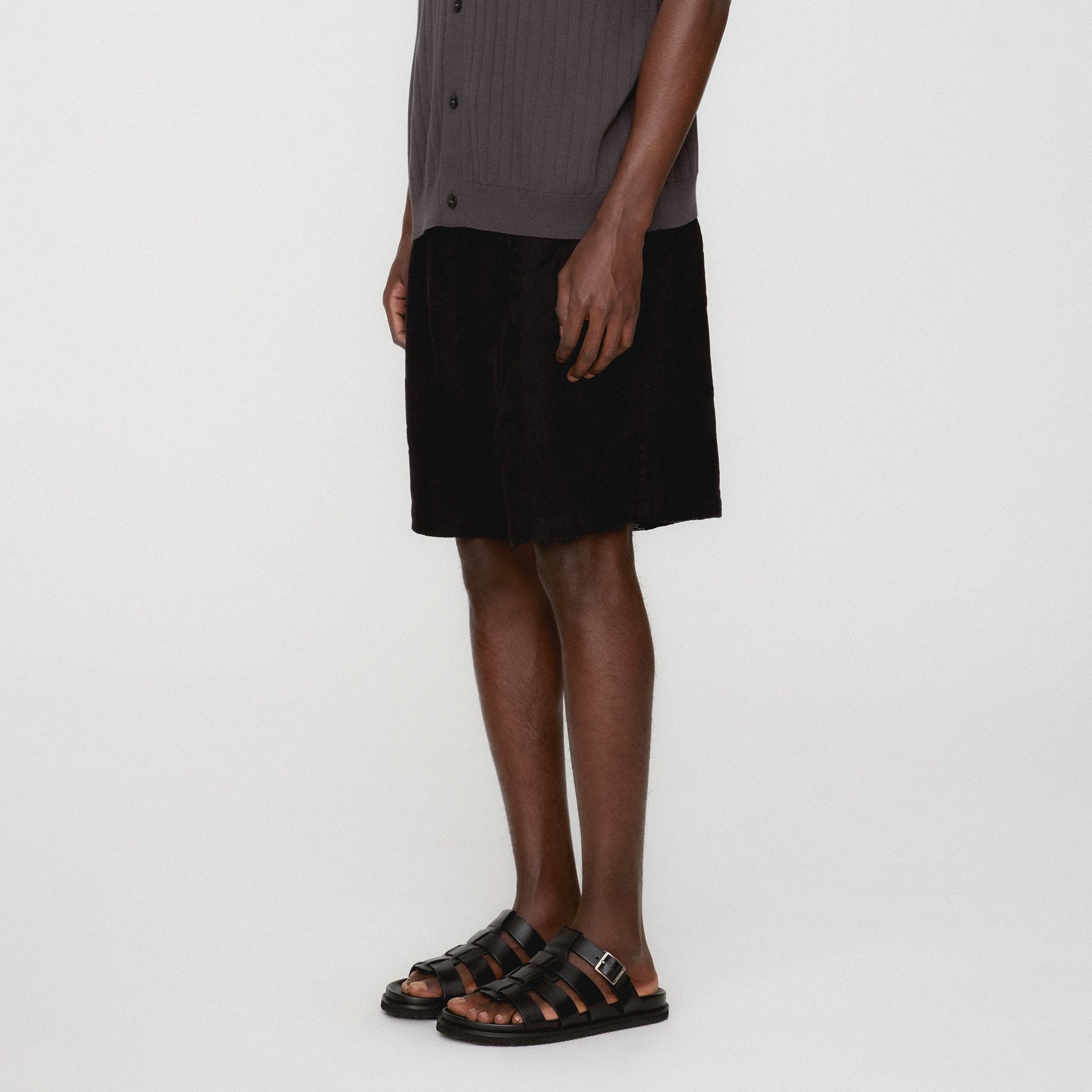 Kith Lace Lewis Short - Black PH