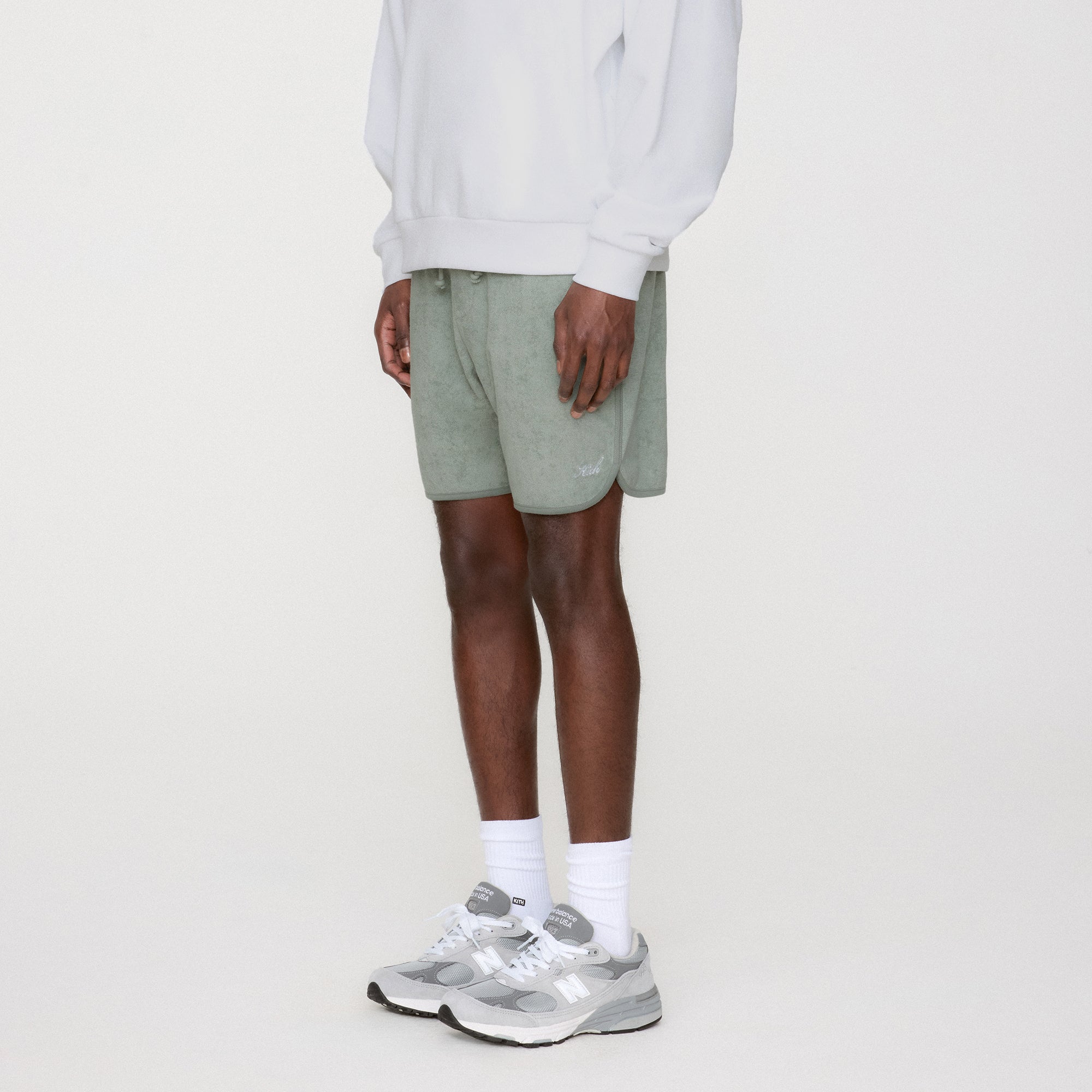 【超美品】KITH jordan short S green Kith Plush Terry Jordan Short - Cavan – Kith Europe
